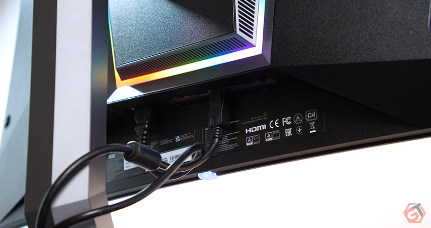 Connectique du AGON PRO AG346UCD