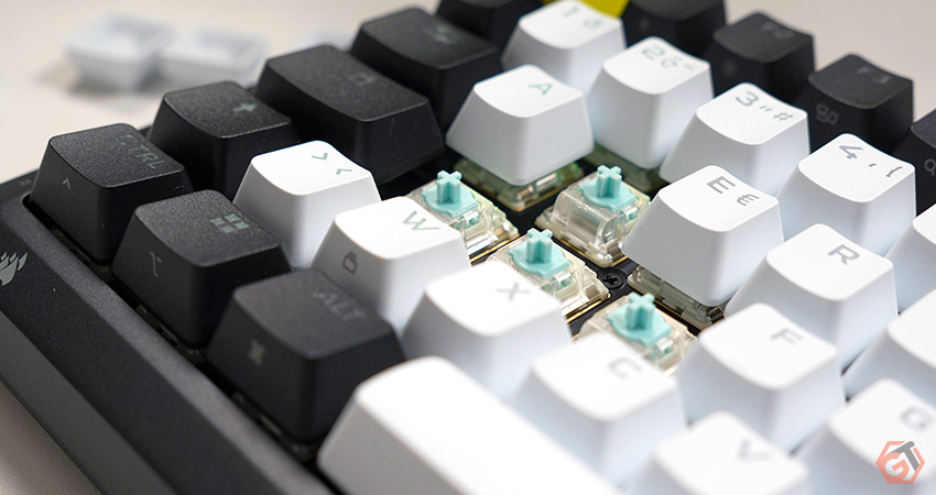 Clavier gaming Corsair avec Hall-Effect