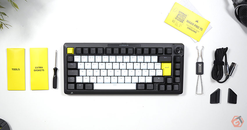 Unboxing du Corsair MAKR PRO 75