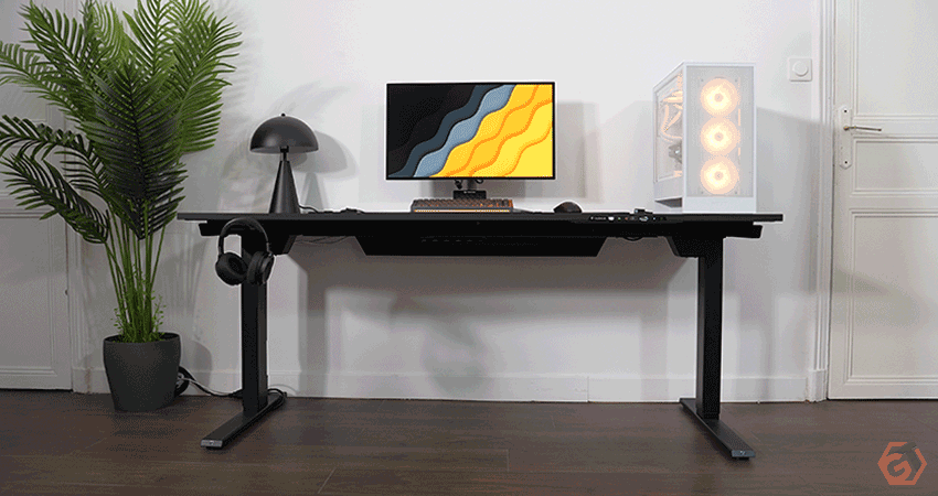 Le bureau s'ajuste en hauteur