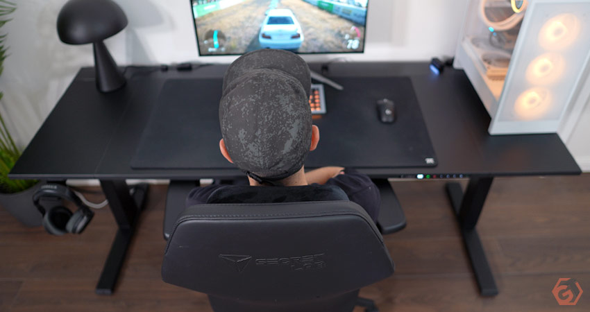 Bureau gaming assis/debout