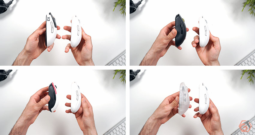 Comparatif G305 X Superlight et autres souris gaming