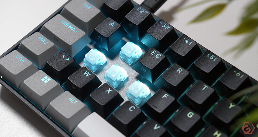 Les switches Hall-Effect Corsair MGX Hyperdrive Core