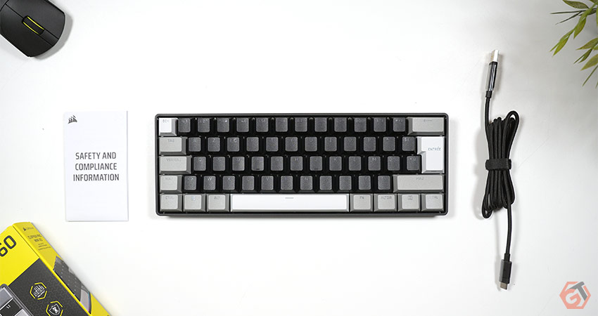 Unboxing du clavier Corsair Clipper Pro Mini 60%