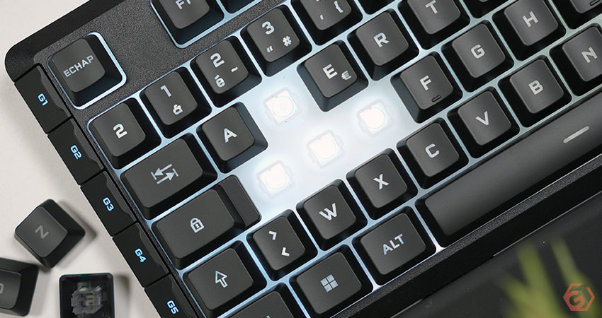 Clavier gaming à membrane