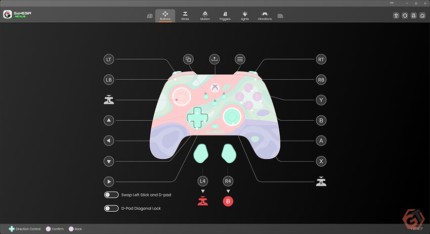 Logiciel GameSir Nexus