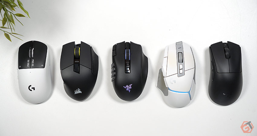 Comparaison de la Naga V3 Pro face à d'autres souris gaming