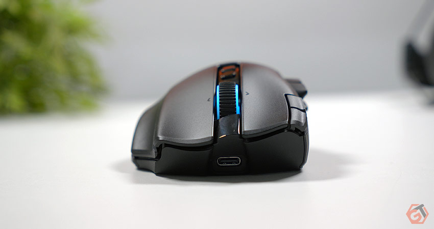 Zoom sur la molette Razer HyperScroll 2