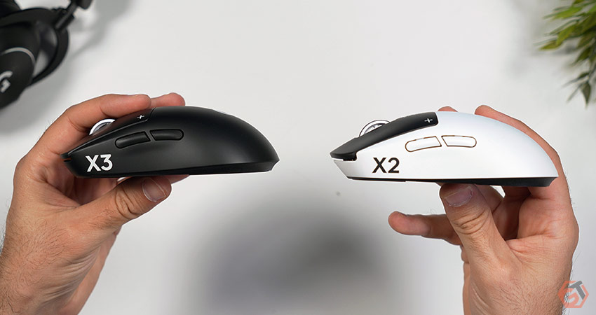 Boutons latéraux de la GPX3