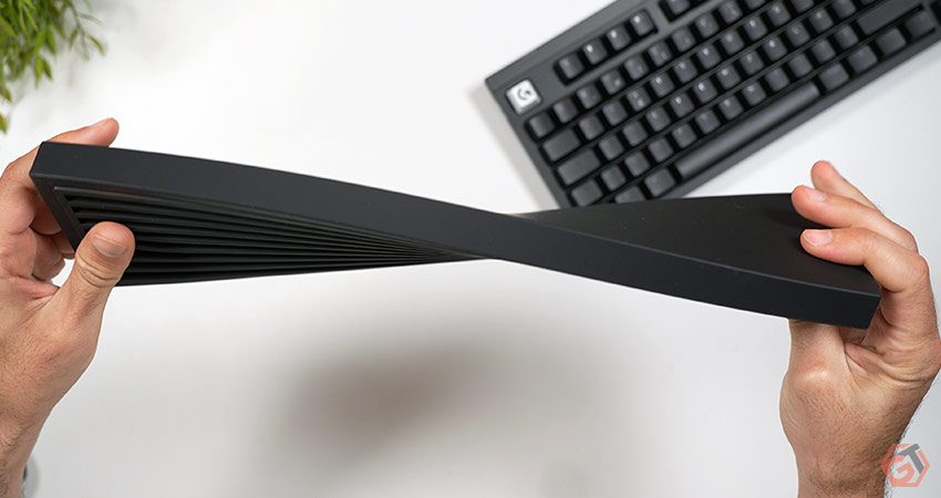 Le repose poignet en silicone