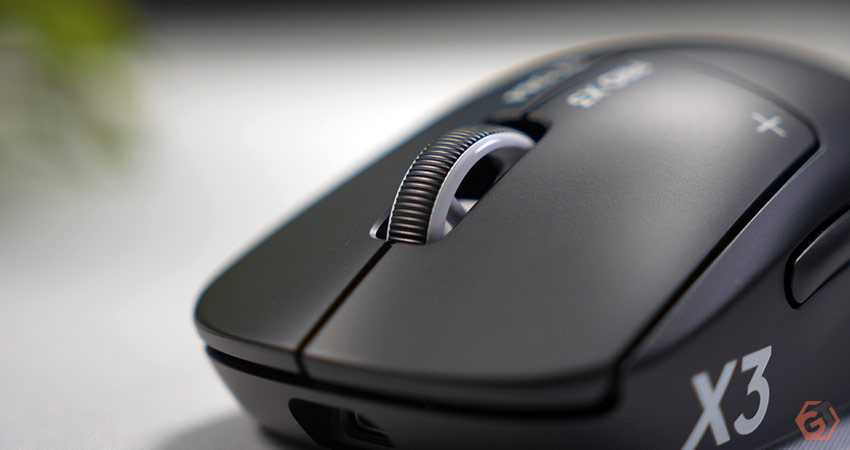Zoom sur la molette