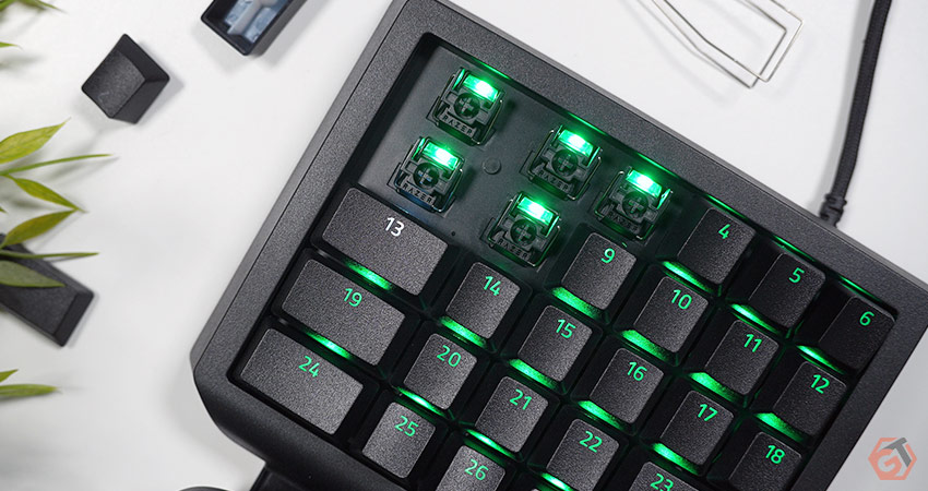 Keypad avec switches analogiques et rapid trigger